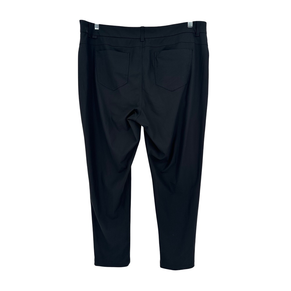 VRST Mens Limitless 5-Pocket Slim Fit Pants Black 40x32 Performance Trousers - Picture 2 of 6